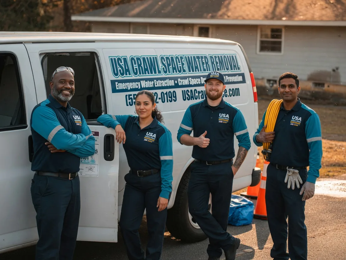 Crawl Space Water Removal company in Dry Creek, LA